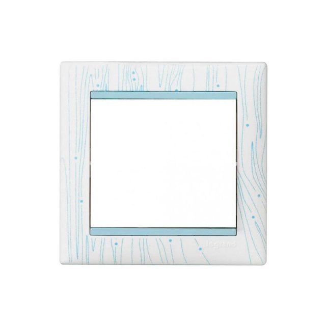 Valena Frame 1 Gang Graph Blue 770431