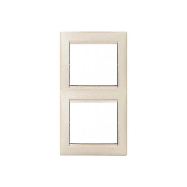 Valena Frame 2 Gangs Vertical Light Pearl  770476