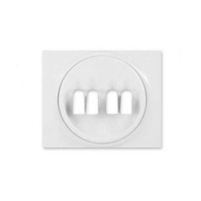 Galea Life Plate Loudspeaker 2 Gangs Deco White 771025