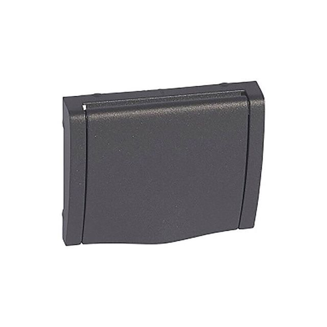 Galea Life 2P+E Socket Plate with Lid Dark Bronze 771222