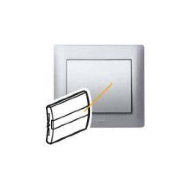 Galea Life Plate Button With Label Premium Soft Aluminium 771317