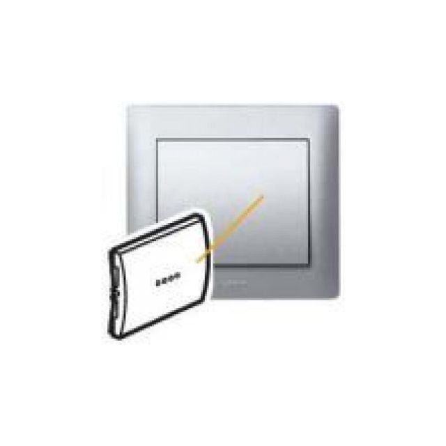 Galea Life Plate Switch With Indication Premium Soft Aluminium 771334