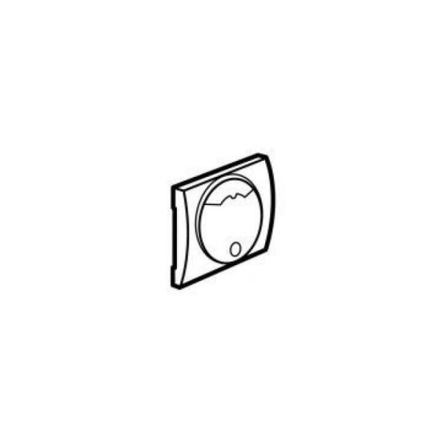 Galea Life Plate for Thermostat Premium Soft Aluminium 771325