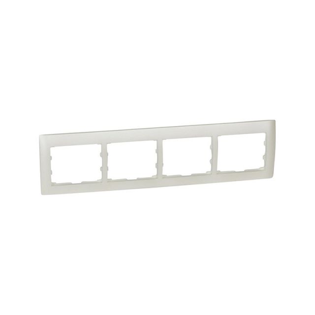 Galea Life Frame 4 Gangs Horizontal Pearl 771504