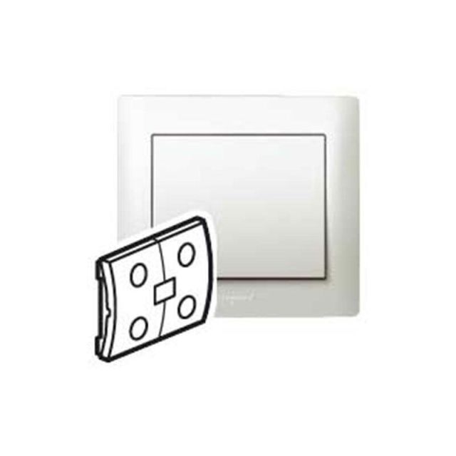 Galea Life Plate Swtich 2 Gangs Premium Pearl  771591