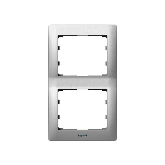 Galea Life Frame 2 Gangs Matte Aluminium 771956