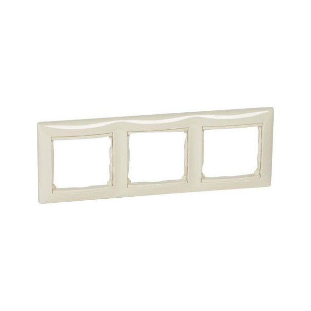 Valena Frame 3 Gangs Horizontal Cream 774353