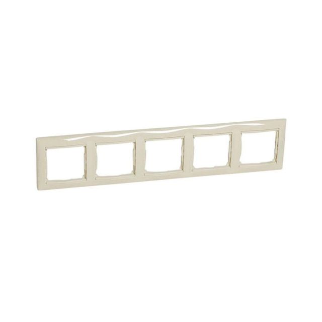 Valena Frame 5 Gangs Horizontal Cream 774355