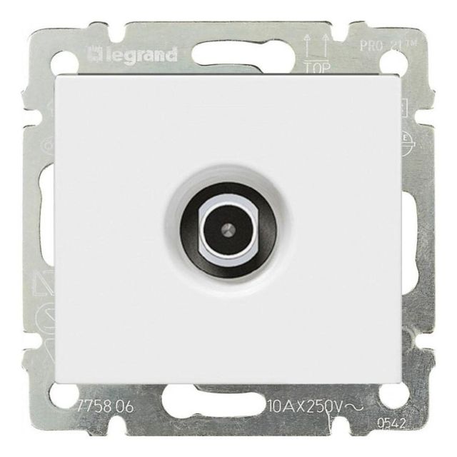 Valena Socket TV Recessed White 774429