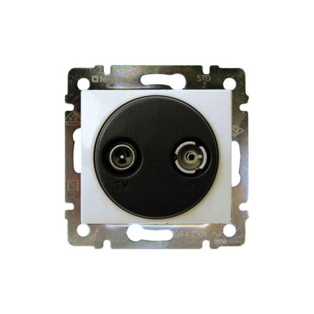 Valena Socket TV-RD Intermediate White 774434