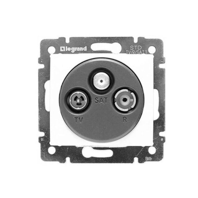 Valena Socket TV-RD-SAT Intermediate Recessed White 774437