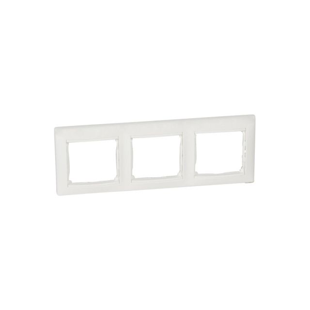 Valena Frame 3 Gangs Horizontal White 774453