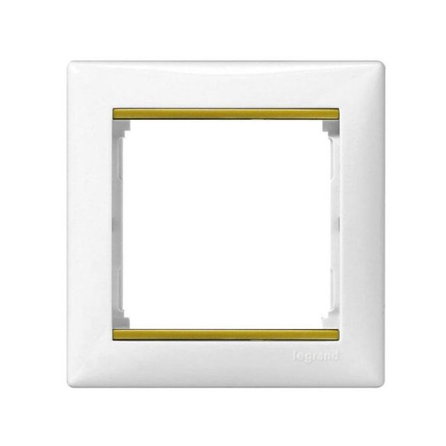 Valena Frame 1 Gang White/Honey 774481