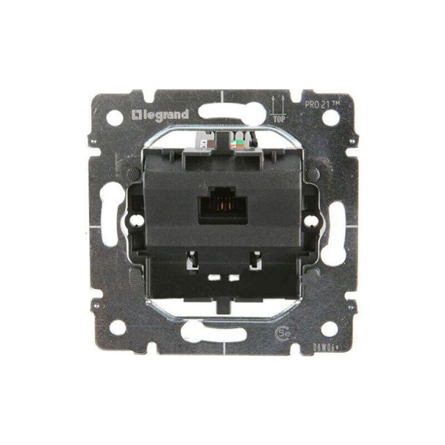 Galea Life Socket RJ45 STP CΑΤ6 Recessed Black 775767