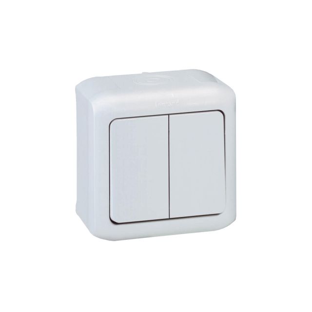 Forix 44 Switch 2 Gang A/R Wall Mounted Gray 782381