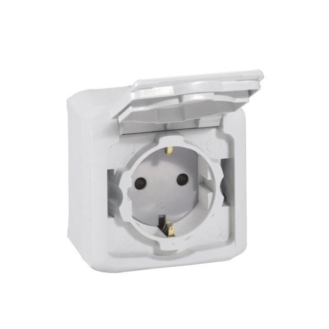 Forix 44 Schuko 2P+E Wall Mounted Gray 782393