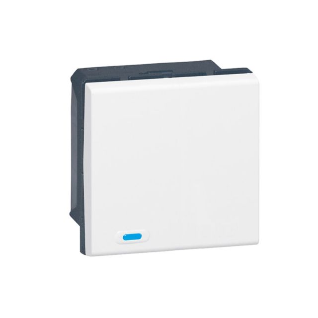 Mosaic Knx Mechanism 1 Button-1 Tap White 078489