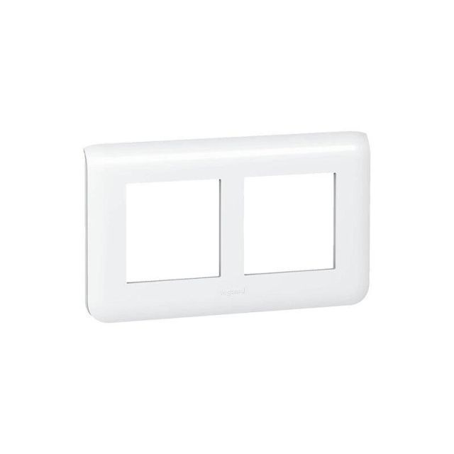 Mosaic Frame 2x2 Gangs Horizontal White 078864