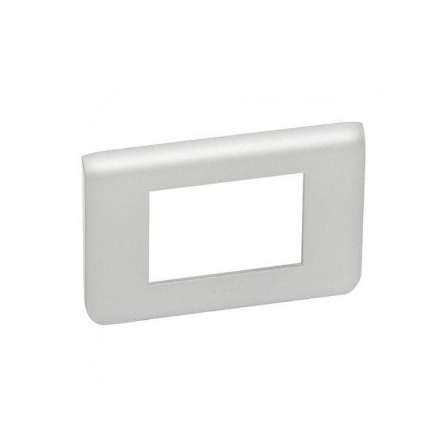 Mosaic Frame 3 Gangs Horizontal Aluminium 079303