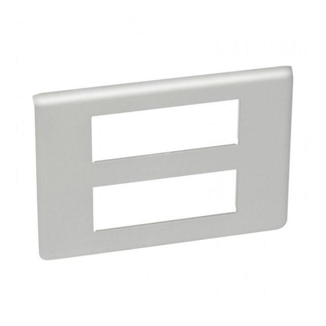 Mosaic Frame 2x8 Gangs Horizontal Aluminium 079337