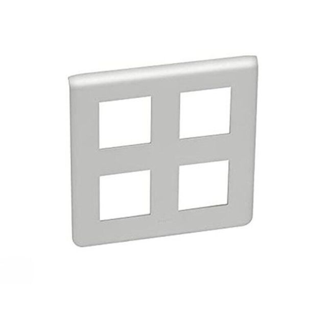 Mosaic Frame 2x2x2 Gangs Horizontal Aluminium 079338