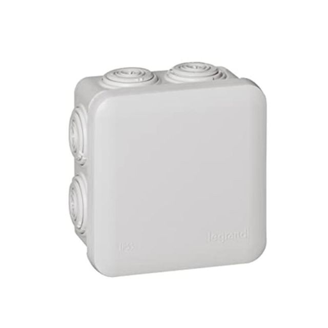 Plexo IP 55 Κουτί Διακλάδωσης 80x80x45 7 Στοιχείων Γκρι 92012