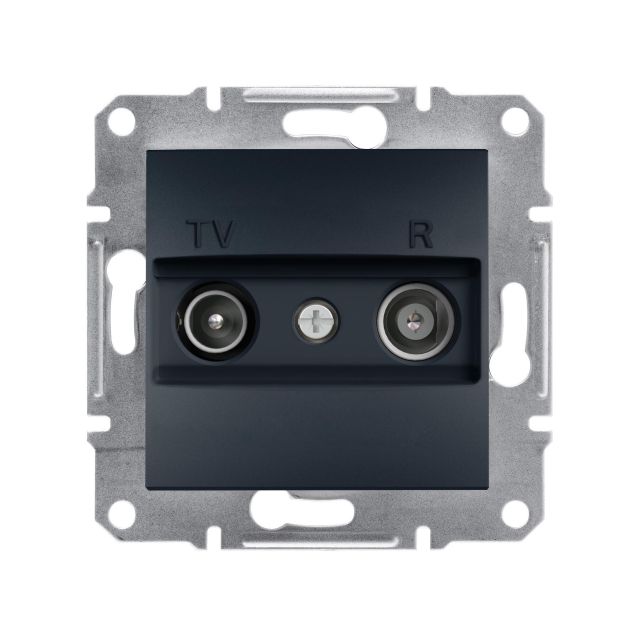 Asfora TV/RD Socket Terminal Anthracite EPH3300171