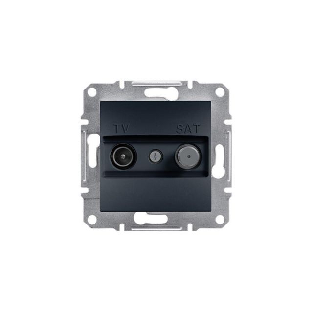 Asfora TV/SAT Socket Intermediate Anthracite EPH3400271