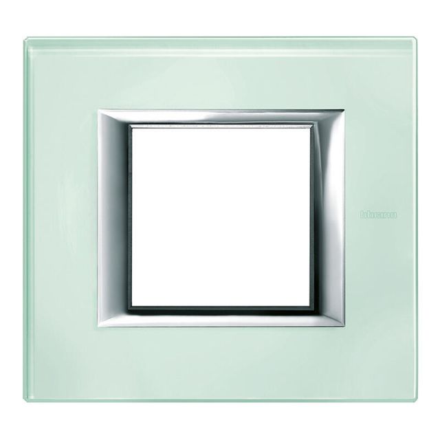 Axolute Frame 2 Gang Kristall Glass HA4802VKA