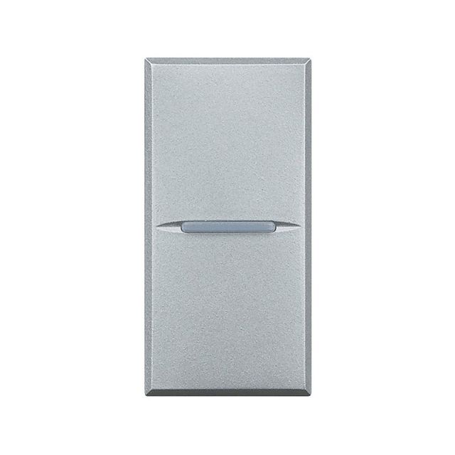 Axolute Διακόπτης Απλός Axial 10A Αλουμίνιο HC4001AN