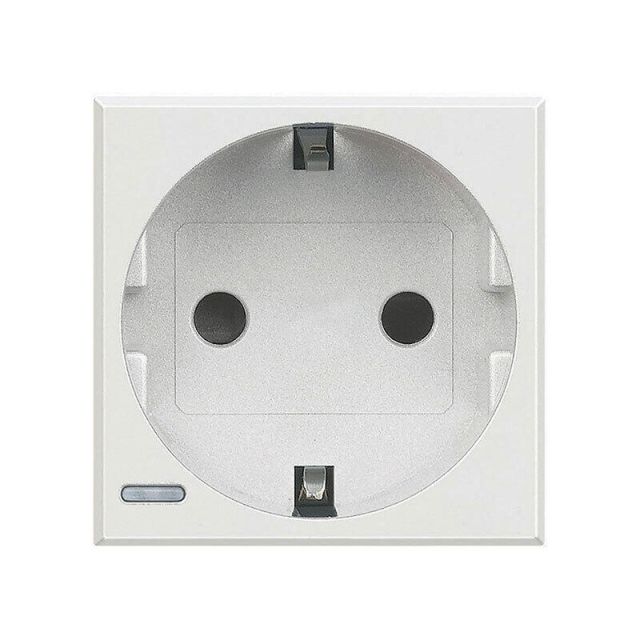 Axolute Πρίζα Σούκο Χωνευτή Λευκό HD4141
