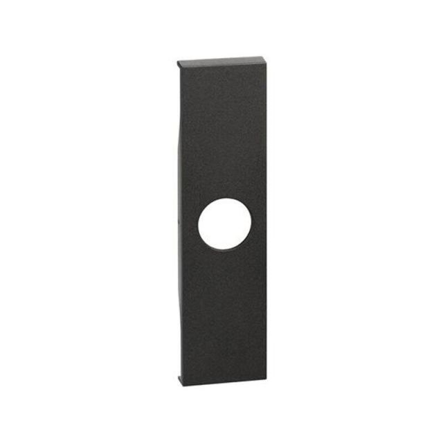 Living Now TV Socket Plate 1 Module Black KG08