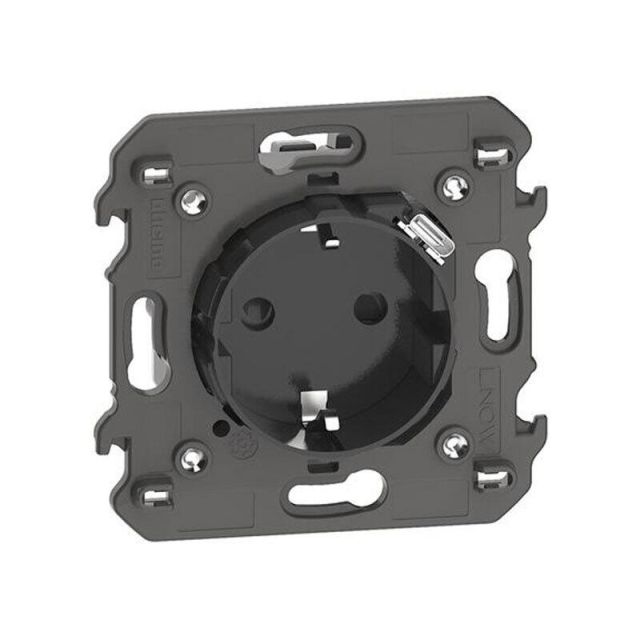 Living Now Πρίζα Σούκο/USB Τύπου C 2 Στοιχείων Μαύρο KG4141USB