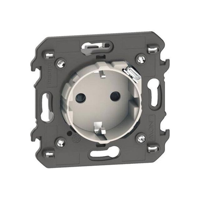 Living Now Πρίζα Σούκο/USB Τύπου C 2 Στοιχείων Άμμος KM4141USB