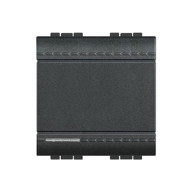 Livinglight Switch 16A 2 Modules Graphite L4001M2N