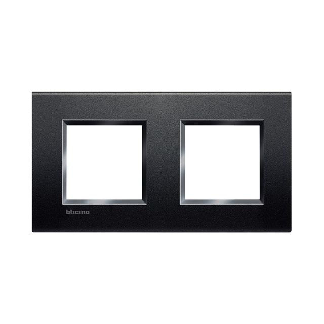 Livinglight Frame 2 Gangs Graphite LNA4802M2AR