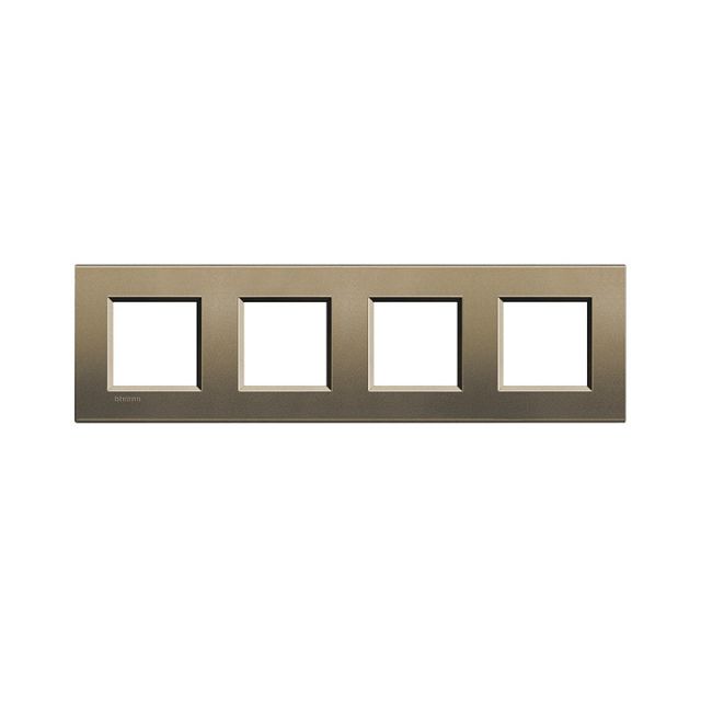 Livinglight Frame 4 Gangs Square LNA4802M4SQ