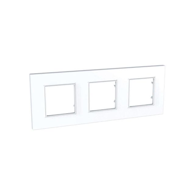 Unica Quadro Frame 3 Gangs White MGU2.706.18