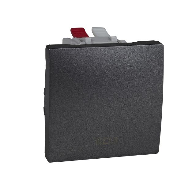 Unica Μπουτόν με Σύμβολο Κουδουνιού Γραφίτης MGU3.206.12C