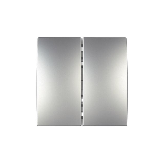 Unica Top/Class Switch A/R 2 Gangs Aluminium MGU3.213.30