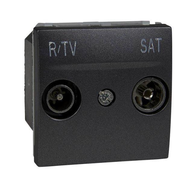 Unica Top/Class TV/RD/SAT Socket Graphite MGU3.454.12