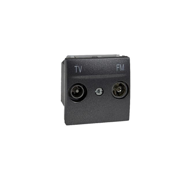 Unica Top/Class TV/RD/SAT Terminal Socket Graphite MGU3.455.12