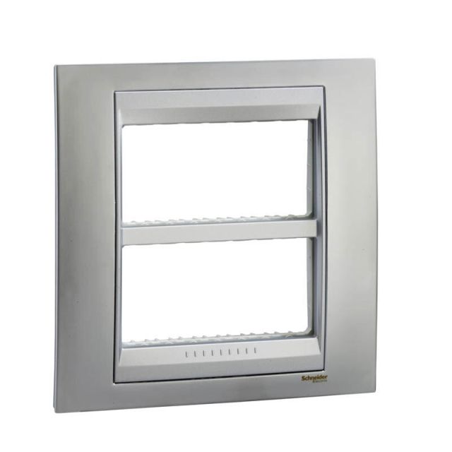 Frame 2X4 Satin Alumin.Top Metal Unica