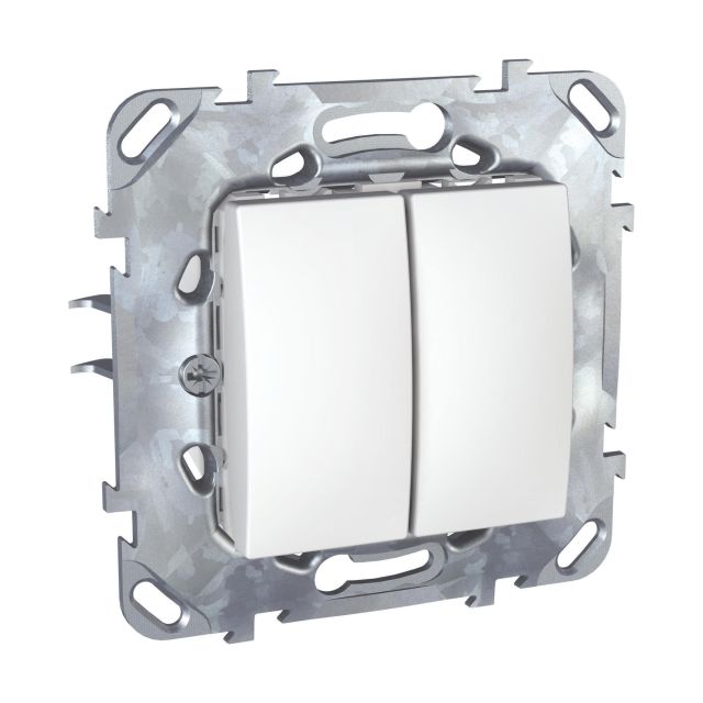 Unica Switch 2P White MGU50.211.18ZG