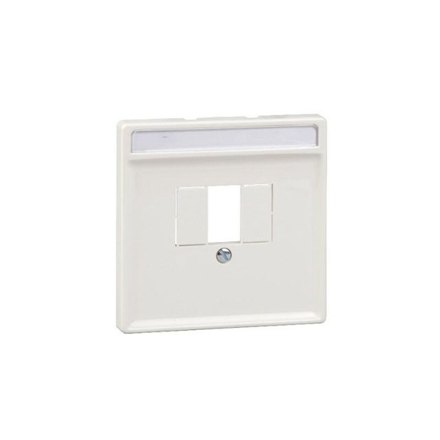 Merten Artec-Antique Loudspeaker Socket Plate White MTN297819