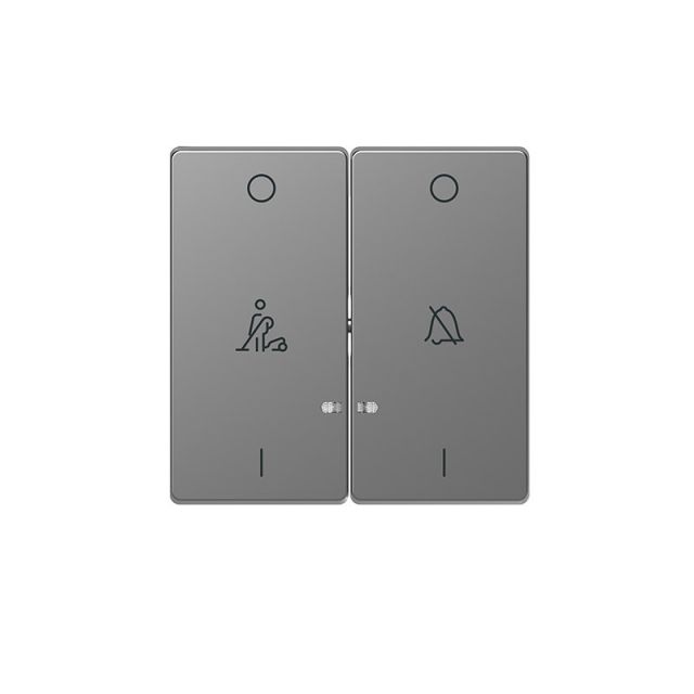 Merten D Switch Button Key DND Steel MTN3429-6036