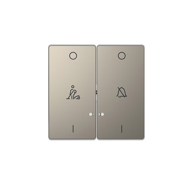 Merten D Switch Button Key DND Nickel MTN3429-6050