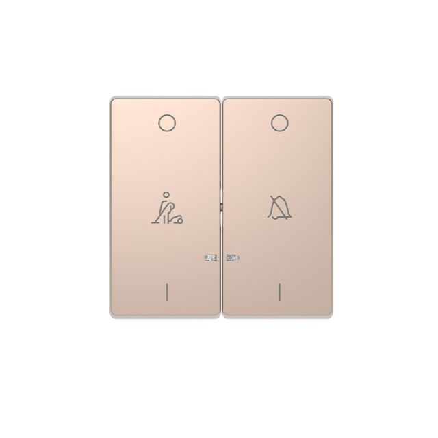 Merten D Switch Button Key DND Champagne MTN3429-6051