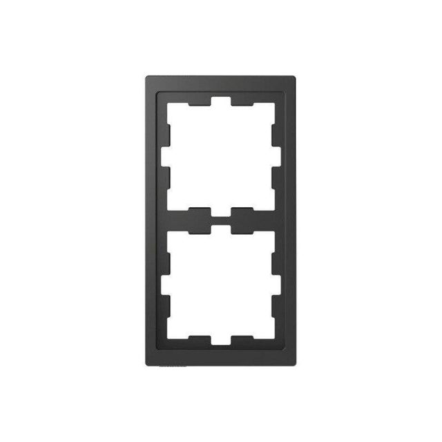 Merten D-Life Frame 2 Gangs Anthracite MTN4020-6534