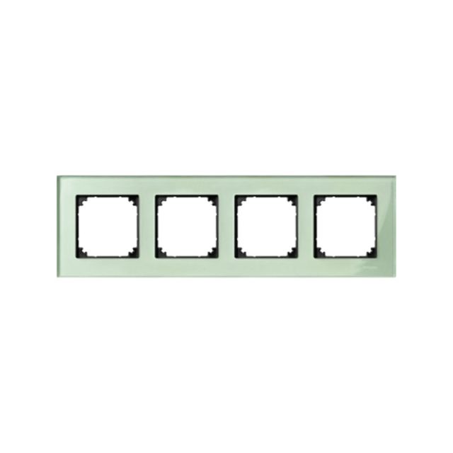 Merten M-Elegance Frame 4 Gangs Green MTN404404